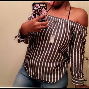 Off The Shoulder Shirt